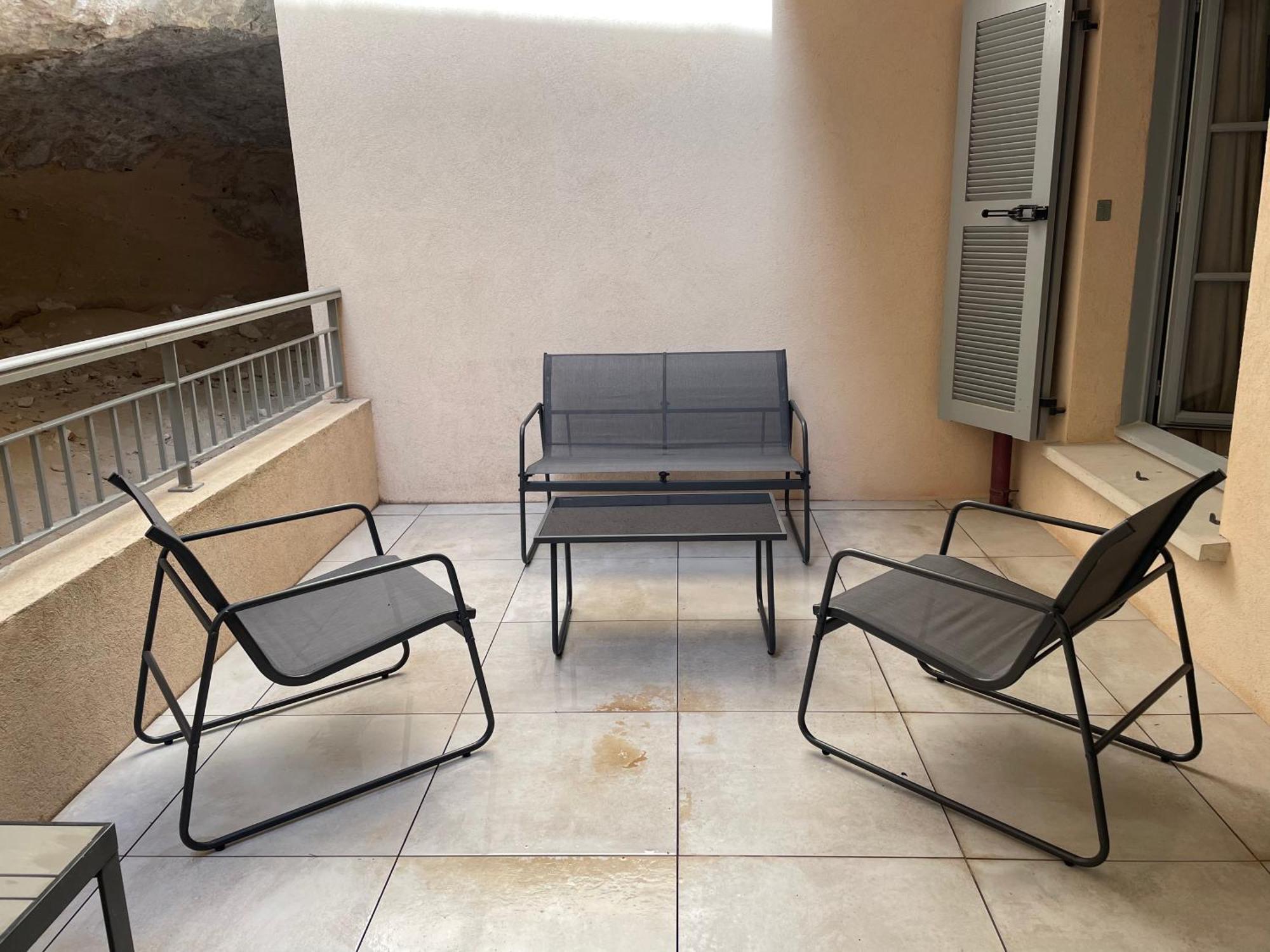 Ferienwohnung Superbe T2 Neuf Bonifacio Avec Parking Gratuit Exterior foto